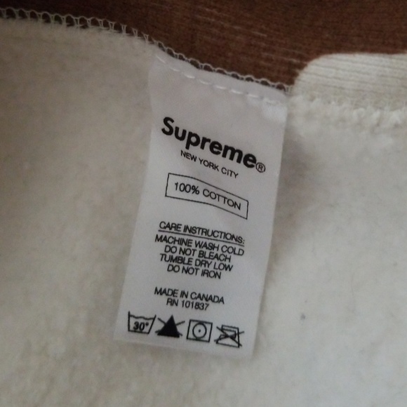 Supreme Men Hoodie 100% Authentic.. - Picture 7 of 8